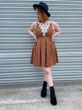 1990s Birds of Paradise Mini Dress. UK 10.