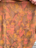 1990s Birds of Paradise Mini Dress. UK 10.
