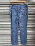 1990s Stonewashed Boot Cut Jeans. UK 10-12.