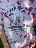1990s Extended Day Tie Dye Tee. UK 16-22.