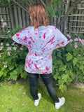 1990s Extended Day Tie Dye Tee. UK 16-22.
