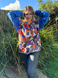 1980s Funky Geometric Ski Jacket. UK 12-18.