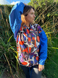 1980s Funky Geometric Ski Jacket. UK 12-18.