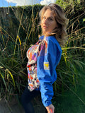 1980s Funky Geometric Ski Jacket. UK 12-18.