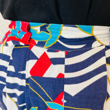 1980s Yessica C&A Ships Ahoy Funky Culottes. UK 8.