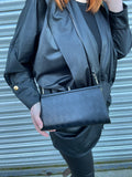 Black Diamond Hardcase Clutch Bag