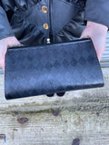 Black Diamond Hardcase Clutch Bag