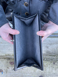 Black Diamond Hardcase Clutch Bag