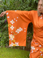 Tangerine Dream Kimono Wrap Dress. UK 10-16