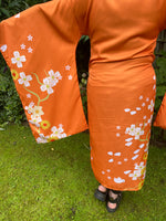 Tangerine Dream Kimono Wrap Dress. UK 10-16