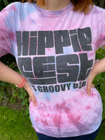 00s Hippie Fest Groovy Tie Dye Tee. UK 6-12.