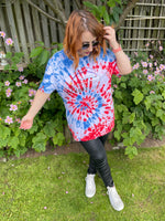 00s Neighbourhood Bridges New Albany Tie Dye Tee. UK 12-20.