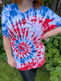 00s Neighbourhood Bridges New Albany Tie Dye Tee. UK 12-20.