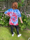 00s Neighbourhood Bridges New Albany Tie Dye Tee. UK 12-20.