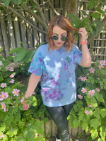1990s The Nature Place Day Camp Tie Dye Tee. UK 10-18.