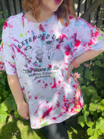 1990s Extended Day Tie Dye Tee. UK 16-22.
