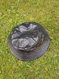 00s Black PU Bucket Hat.