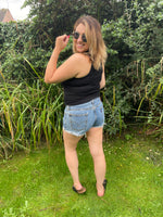 Levi's Denim Cut Off Shorts. UK 14-16.
