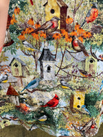 Beautiful Birds Mini Dress. UK 12-16.